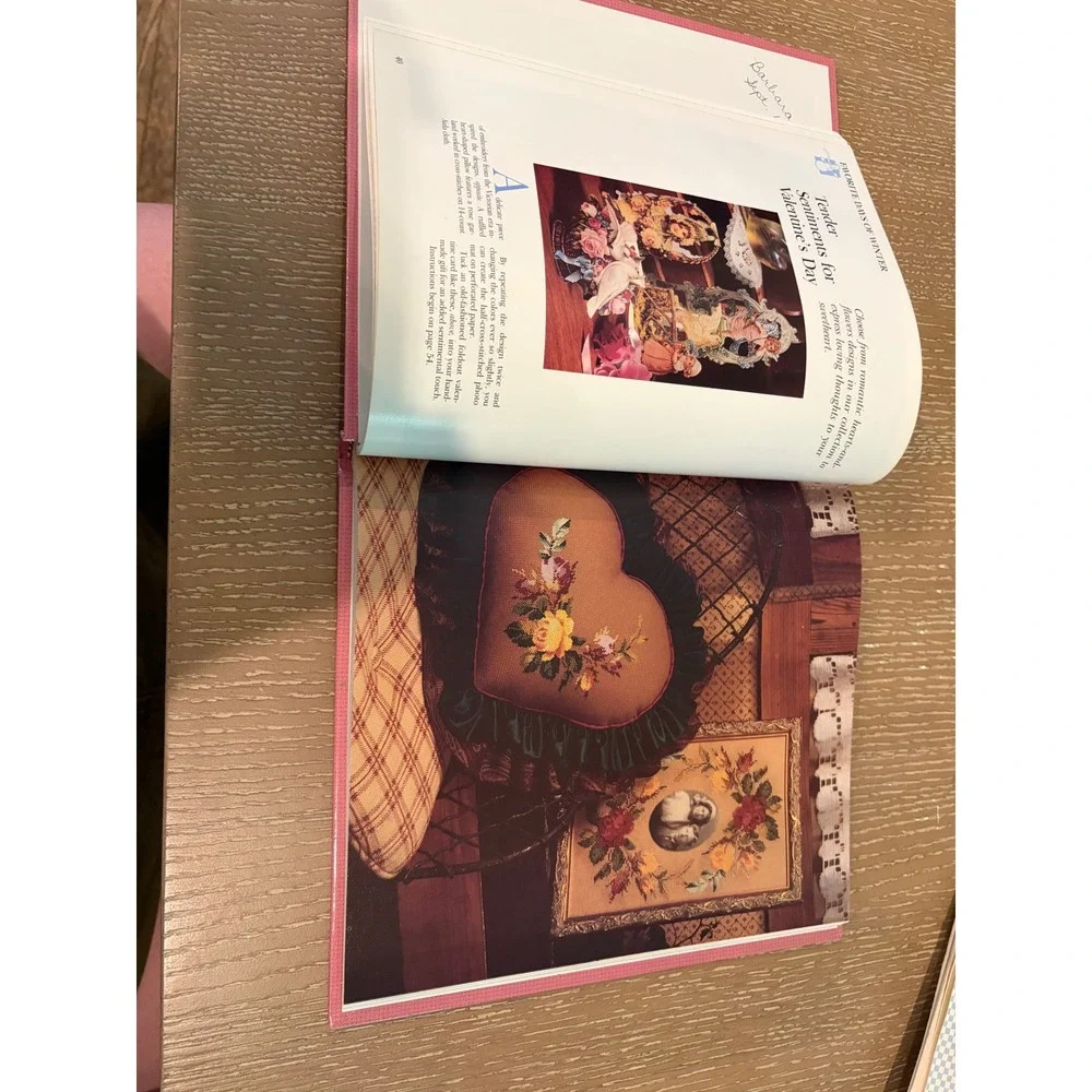 Better Homes & Gardens Four Seasons Cross Stitch Hardcover Pattern Book Spring